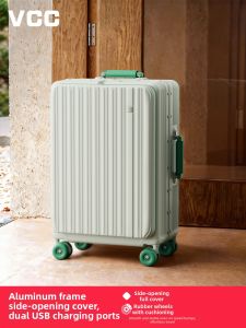 VCC | Durable Aluminum Frame Travel Luggage 24 inch