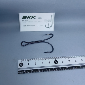 1pc BKK 8052 Black King Kong Double Frog Hooks Fishing Hook