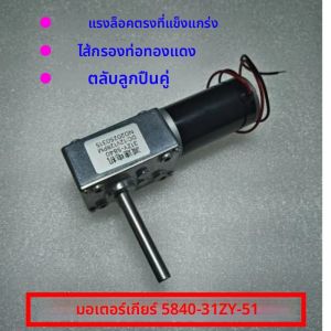 DC12V 24V แรงบิดที่มีประสิทธิภาพ Gearmotor Turbo หนอนเกียร์มอเตอร์ 51 มม.D-Shaft High Power Reversed ต่ําความเร็ว 70kg.cm หนอนเกียร์มอเตอร์