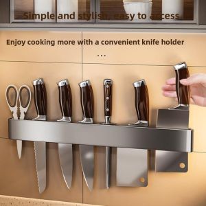 LIKE | Wall-mounted Knife Holder Stainless Steel