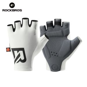 RockBros | ROCKBROS Găng Tay Đi Xe Đạp Co Giãn Nhẹ Mùa Hè Thoáng Khí Nửa Ngón Tay Với Đệm Lòng Bàn Tay Mật Độ Cao Dành Cho Nam Và Nữ