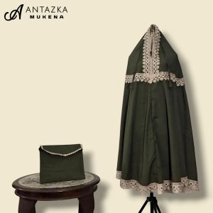 Mukena Dewasa Renda Kalung Mewah Azzura - ANTAZKA MUKENA