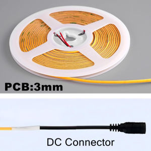 3MM Ultra Thin COB LED Strip 5V Colorful Dimmable 3000K 4000K 6000K High Density Flexible Light 400LEDs for DIY Home Decor Lamp