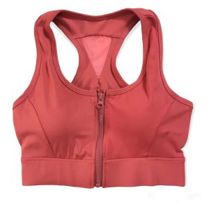 A045 - Áo bra dây kéo khoá mở phối lưới kèm mút thể thao tập gym yoga nữ có big size