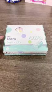 Combo 10 Cục Gôm Tẩy FLEX-E001 Siêu Mềm Dẻo Màu Sắc Tươi Sáng Tẩy Siêu Sạch