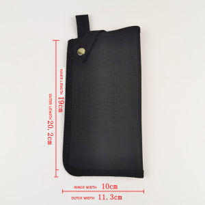 1pc Scabbard Knife Cover Black Thickened Oxford Cloth Waterproof Durable Kitchen Knife Storage Bag Chef Knife Protection Case