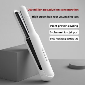 ABP | Wireless Arc-shaped High Crown Hair Straightener & Curling Iron