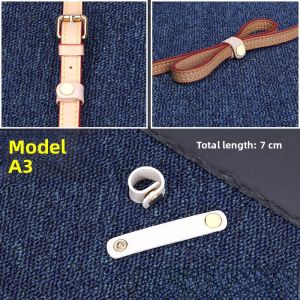 Genuine Leather Handbag Strap Shortening Buckle Shoulder Strap Adjustable Clip Accessory Cowhide Bag Fixed Buckle Fashion Accessories