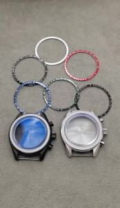 VK63 39.7mm MoonSwatch High Quality Chronograph Watch with Metal Case Bezel Fashion Business Sealed Back Design