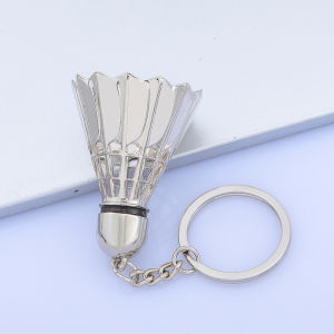 Cầu Lông Lớn Đá Cầu Móc Khóa Mặt Dây Chuyền Khắc Competition纪念品 Có Thể Tùy Chỉnh Đá Cầu Vợt Móc Khóa Quà Tặng