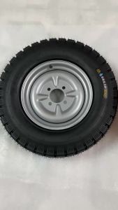 Bánh xe 500-12 hàng tàu đẹp tim ốc lazang 7x10 gồm 1 lốp1 săm1 lazang.lốp 10pr.lazang tim lỗ đo vuông 7cm chéo 10cm