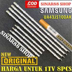 BACKLIGHT TV LED SAMSUNG 43 INCH UA43J5100AK UA 43J5100AK 43J UA43J BL LAMPU PENERANGAN