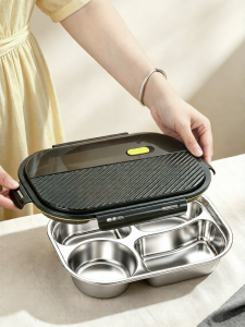 YOULUNMEI | Personal Use Divided Tray With Lid
