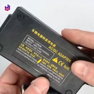 Adaptor Lighter Converter Konverter 220V AC To 12V DC Lighter Socket Power Mobil Kulkas EU 5A 10A