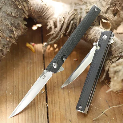 มีดพับ CRKT ROGERS DESIGN 7096K สำหรับกีฬากลางแจ้งและตั้งแค้มป์ มีดพับและเครื่องมือพกพา