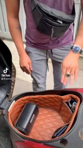 Lót cốp da cao cấp Honda Vision tất cả các đời xe (đọc chi tiết sản phẩm để tránh đặt sai phân loại nhé KHÁCH)