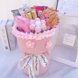 Birthday Gift Doll Bouquet Cute Cartoon Dolls for Girls Christmas New Year Practical Ceremony Feeling Creative Gift Ideas