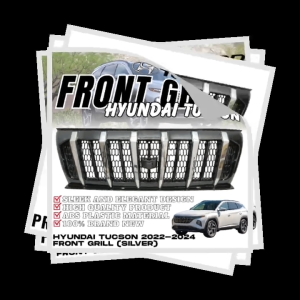 GCAO TUCSON 2022-2024 FRONT GRILL (SILVER) (12206)