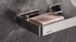 Khay đựng xà phòng kệ đựng xà bông gắn tường cao cấp INOX SUS304