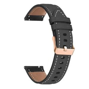 20 18MM Watchband Bracelet For Garmin Venu 3S 2S Vivoactive 4S Vivomove 3S Rey Active S PU Leather SmartWatch Band Wrist Straps
