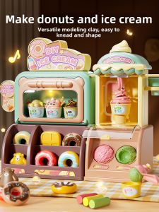 XIDIQI | Safe Ice Cream Shop Playset Modeling Clay