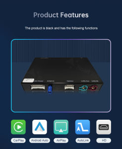 เครื่องถอดรหัส CarPlay แบบไร้สายสำหรับ BMW 1 2ชุด F20 F21 F22 F23 F45 2012-2020ระบบ EVO รองรับแอนดรอยด์กระจกอัตโนมัติลิงค์ AirPlay เครื่องเล่นมัลติมีเดียฟังก์ชั่นการเล่นรถการนำทางบลูทูธ