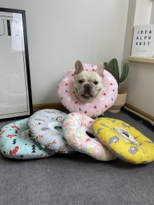 Pet Elizabeth Ring Dog Soft Headgear Jarre Aero Bull Anti-Licking Anti-Scratch Bite Shame Collar Cat Sterilization Protective Cover