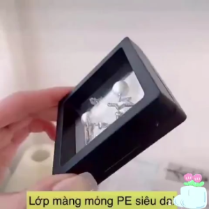Hộp đựng trang sức trong suốt tinh tế thích hợp để trưng bày