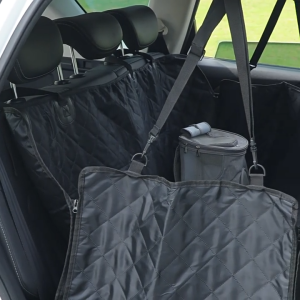 ผ้าคลุมเบาะกันเปื้อนสุนัข เบาะแฮมม็อก 600D กันน้ำเต็มระบบ กันลื่น ป้องกันรอยข่วน ใช้ได้กับรถเก๋ง ปิกอัพ SUV