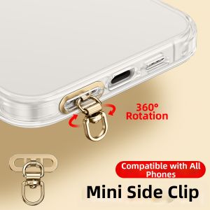 YINGYUE | Double Clip Ultra Thin Side Mount Mini Accessory for Phone Case