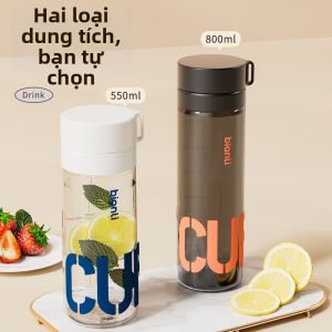 CORJANE | Student Sports Tritan Plastic Water Bottle Tea Separation