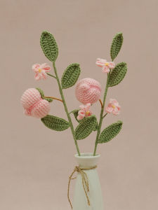 Bó Hoa Khế Dệt Bằng Kim Cương Thủ Công Bó Hoa Khế Ngọt Ngào Hoa Giả Tươi Đẹp Cho Không Gian Phòng Khách Và Phòng Ăn