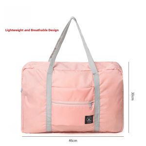 Large Capacity Travel Luggage Bag for Women Convenient Oxford Cloth Crossbody Tote for Short Trips and Traveling
