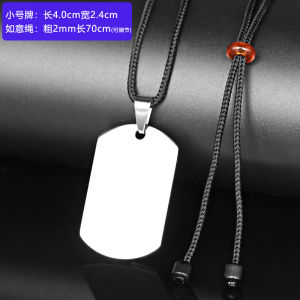 สร้อยคอโซ่ไททาเนียม เครื่องประดับแฟชั่นสำหรับคู่รัก โลหะผสมสแตนเลส เครื่องประดับโซ่ไททาเนียม จี้รูปภาพ อักษรตัวอักษร