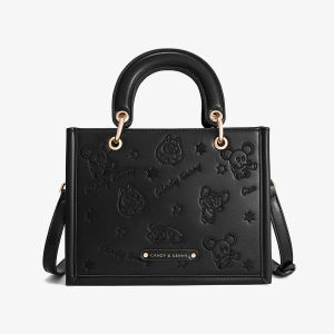 Cute Pressed Flower Womens Shoulder Bag Crossbody Bag Official Website Small C&K Flagship Store 2025 New Style British Style