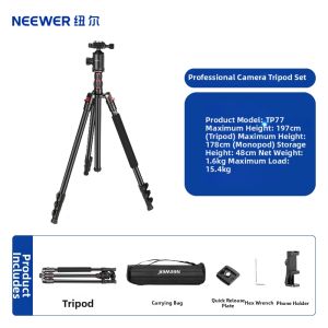 Neewer | Convertible Detachable Monopod Tripod 360 Degree Panorama Ball Head