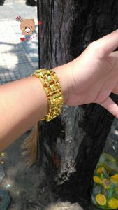 Lắc Tay Nam Mạ Vàng 24K Chạm Đại Bàng Cao Cấp (Có Video Thật) - Mang Trên Tay Y Như Lắc Vàng Thật - Lokalo - Đổi Trả Miễn Phí Trong 07 Ngày - M 23822