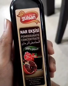 Pati Delima Asli dari Turki Gulsan Pomegranate Concentrate 250ml