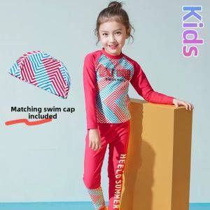 Girls UV Protection Swimwear Set