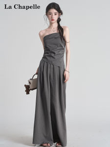 La Chapelle | Vintage Chic Camisole & Wide Leg Pants Set