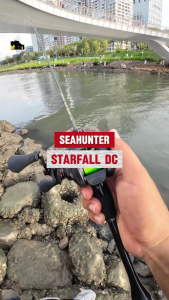 [OFFICICAL] SEAHUNTER STARFALL DC Reel BC Pancing Baitcasting Reel Kontrol Rem Digital 154G 6+1BB Ball Bearings 7.0:1 Gear Ratio Max Drag 5KG