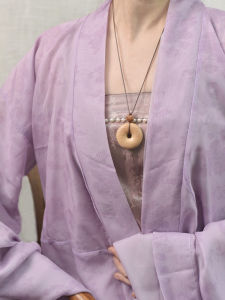 Mặt dây chuyền bằng gỗ mộc mạc Vòng cổ Dây chuyền dệt kim đa năng đơn giản Mặt dây chuyền dành cho nam và nữ với phong cách dân tộc nghệ thuật