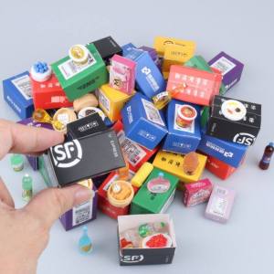 UBT | Miniature Mailbox Toy Models Realistic Mini Doll Blind Box Decorations