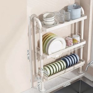 SHUHONG | Space-Saving Over The Sink Dish Rack
