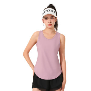 Phụ Nữ Của Tập Thể Dục Áo sơ mi không tay cổ tròn áo Yoga hở lưng Thể Thao áo ba lỗ thể thao thoáng khí Phòng Tập Thể Dục chạy thể dục Áo Sơ Mi