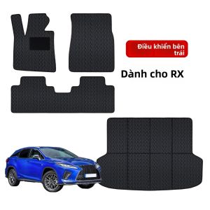 Thảm Lót Sàn Ô Tô Tùy Chỉnh Lexus RX 2016-2021 Da Nhân Tạo Chống Nước Nội Thất Ô Tô Phụ Kiện Thảm