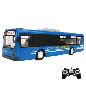 Double E | Double E E635 RC Car 1/14 Radio Controlled Truck Model Open Door Tour Bus Sound and Light Electronic Truck Kid Toys for Children