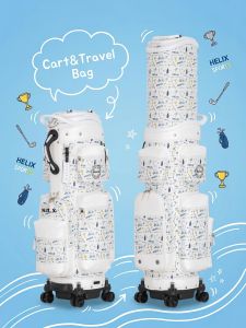 HELIX | Airline-Friendly Ladies Golf Bag Fresh Graffiti Style