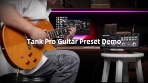 【New Arrived】 Minsine M‑VAVE TANK PRO Multi‑Effects Processor for Guitar and Bass Dual FX Looper Drum Machine