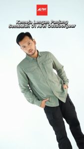 Kemeja Lengan Panjang Sembalun 01 Arei Outdoorgear
